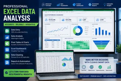 تحويل ملفات PDF أو Excel إلى تقارير ورسوم بيانية واضحة