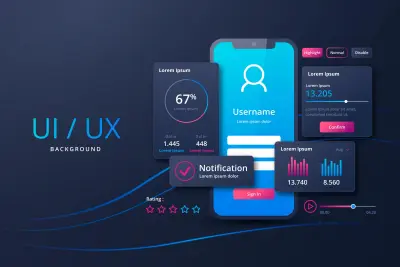 تصميم واجهة UI/UX احترافية لتطبيقات الموبايل باستخدام Figma
