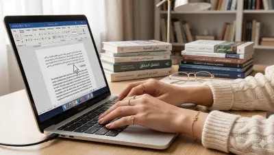 كتابة أبحاث وتقارير علمية احترافية باللغتين العربية والإنجليزية مع التنسيق والتوثيق.