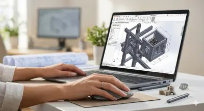 تصميم هندسي ونمذجة 3D احترافية باستخدام برنامج SolidWorks.