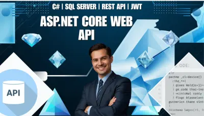 بناء وتطوير backend وبصيغة RESTful API باستخدام ASP.NET Core
