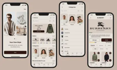 خدمة تصميم UI/UX لتطبيقات الموبايل