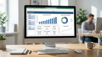 تصميم داشبورد إكسل (Excel) تفاعلي واحترافي لبياناتك