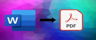 تحويل اى ملف من word ل pdf و العكس مع الحفاظ على التنسيق