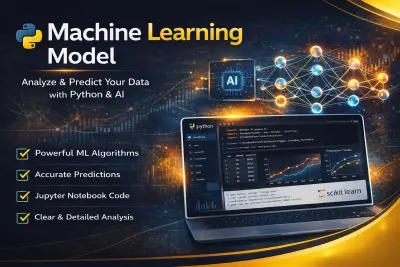بناء نموذج Machine Learning احترافي للتنبؤ وتحليل البيانات
