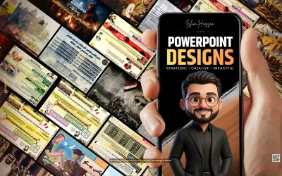 تصميم عروض تقديمية احترافية متوافقة مع هويتك