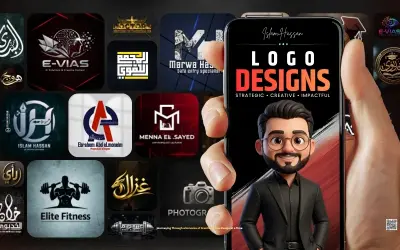 تصميم شعار احترافي يعبر عن هويتك