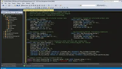 Professional SQL Database Design & Star Schema Architecture