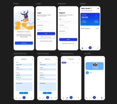 Figma App Design  من فكرتك لـ UI جاهز