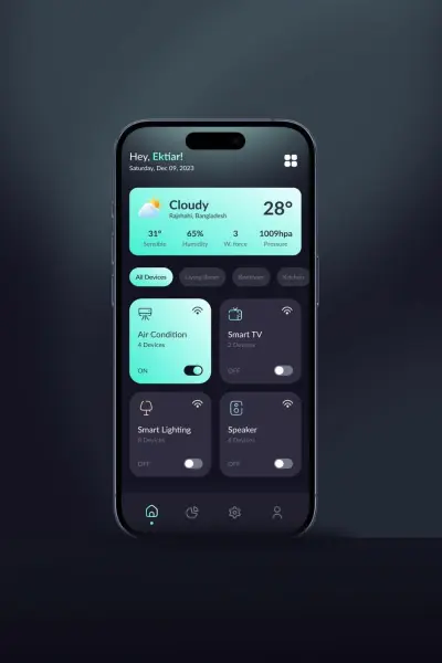 إنشاء شاشة Home احترافية باستخدام Flutter