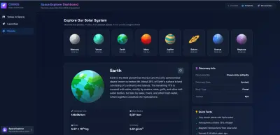 صورة العمل تطوير لوحة تحكم Admin Dashboard حديثة