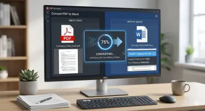 تحويل النصوص من pdf الي word