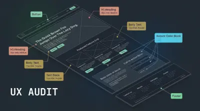 مراجعة وتحليل تجربة المستخدم (UX Audit)