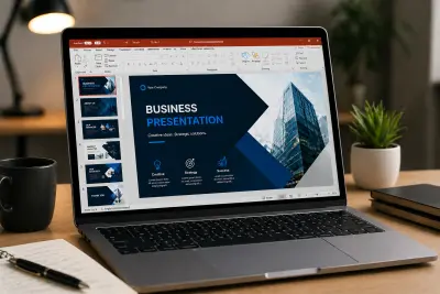 تصميم عروض PowerPoint احترافية وجذابة لأي مجال