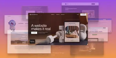 عمل  Landing Page احترافية