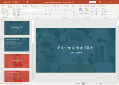 تصميم عرض تقديمي احترافي PowerPoint بشكل جذاب ومنظم