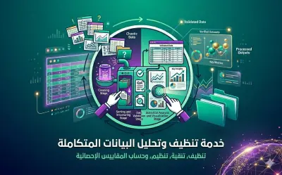 تنظيف وتحليل البيانات واستخراج رؤى احترافية (Data Cleaning & Analysis)
