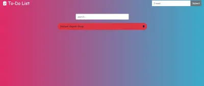 تصميم وتطوير تطبيق To-Do List تفاعلي باستخدام HTML CSS JavaScript