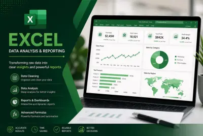 تحليل البيانات باستخدام Excel بشكل احترافي