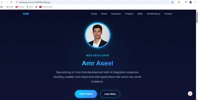 تطوير بورتفوليو احترافي وعصري لعرض أعمالك ومهاراتك