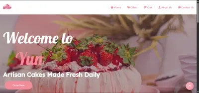 Ecommerce Cake Store
