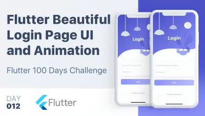 برمجة وتصميم شاشة واحدة احترافية باستخدام Flutter مثل Login أو Sign Up أو Splash Screen أو Onboarding Screen.