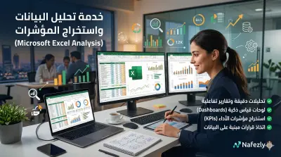 تحليل البيانات واستخراج المؤشرات (Excel Analysis)