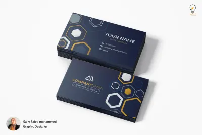 تصميم بطاقات عمل (Business Cards) فاخرة تعكس هوية براندك باحترافية High-End