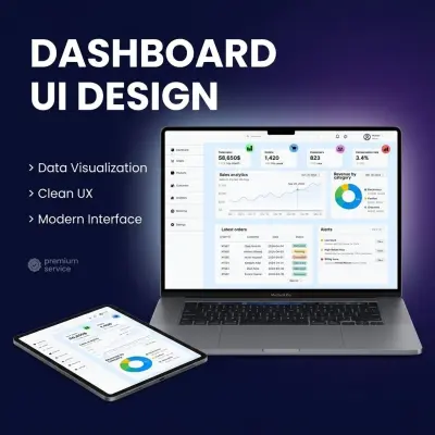 تصميم Dashboard احترافي ( UI/UX)