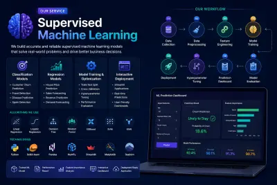 بناء نموذج تعلّم آلي مُوجَّه (Supervised Machine Learning)