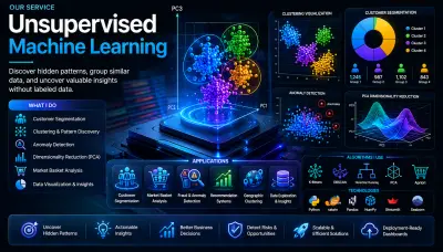 بناء نموذج تعلّم آلي غير مُوجَّه (Unsupervised Machine Learning)