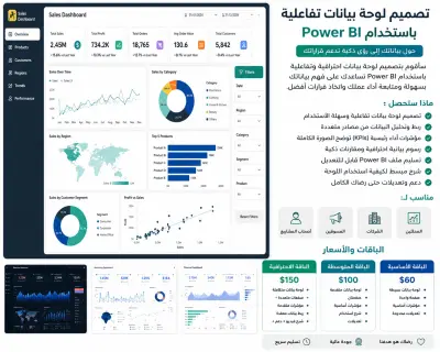 سأقوم بتحليل بياناتك باحتراف باستخدام Excel وPower BI لاستخراج رؤى تساعدك في اتخاذ قرارات أفضل