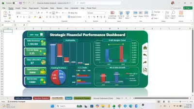 تحليل بيانات احترافي وإنشاء تقارير Dashboards تفاعلية باستخدام Excel.
