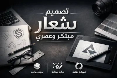 تصميم شعار مبتكر وعصري احترافي