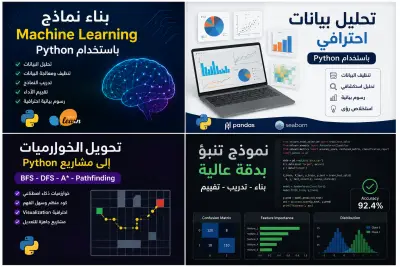 سأقوم ببناء نموذج Machine Learning باستخدام Python و Scikit-learn