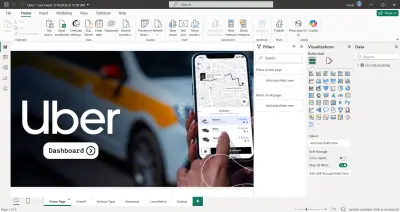 عمل dashboard Power BI
