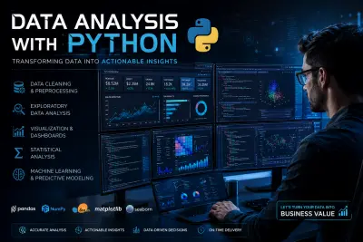 تحليل البيانات باستخدام Python واستخراج تقارير احترافية لدعم القرارات