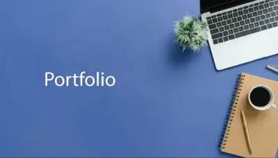 انشاء بورتفوليو Portfolio احترافي
