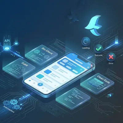ربط API وتجهيز الـ Backend لتطبيق Flutter (Dio & Cubit)