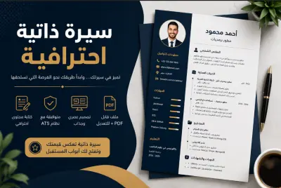 عمل cv احترافى