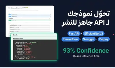 بناء AI API لنماذج Machine Learning بـ FastAPI + Deploy جاهز
