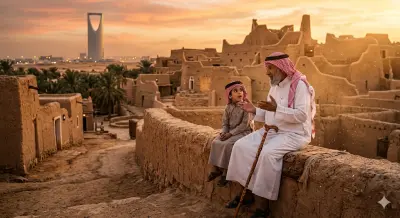 تصميم فيديو سينمائي AI باللهجة السعودية مع تعليق صوتي