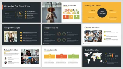 تصميم عرض تقديمي احترافي PowerPoint أو Canva من 10 شرائح بشكل جذاب ومنظم