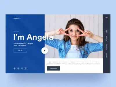 صورة العمل تحويل تصاميم Figma أو XD الي صفحات ويب متجاوبة باستخدام HTML و CSS