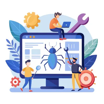 خدمة إصلاح أخطاء HTML CSS JavaScript