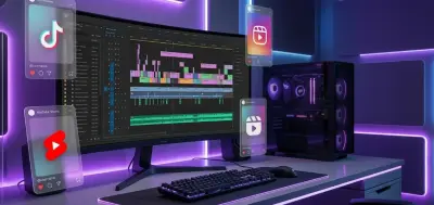 مونتاج ريلز احترافي يجذب الانتباه