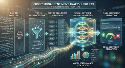بناء نموذج ذكاء اصطناعي لتحليل المشاعر ونصوص الآراء (Sentiment Analysis)