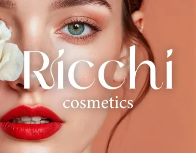 تصميم شعار لمنتجات العنايه "cosmetics"