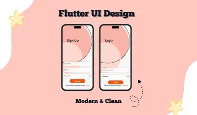 تصميم واجهات تطبيقات Flutter عصرية وResponsive باحترافية