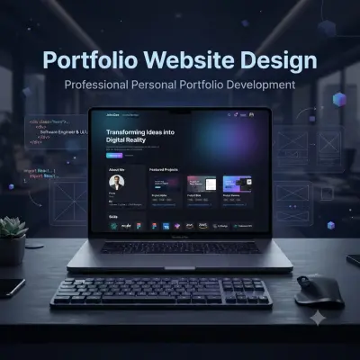 سأقوم بتصميم وتطوير بورتفوليو احترافي (Portfolio Website) يعرض أعمالك بطريقة مميزة